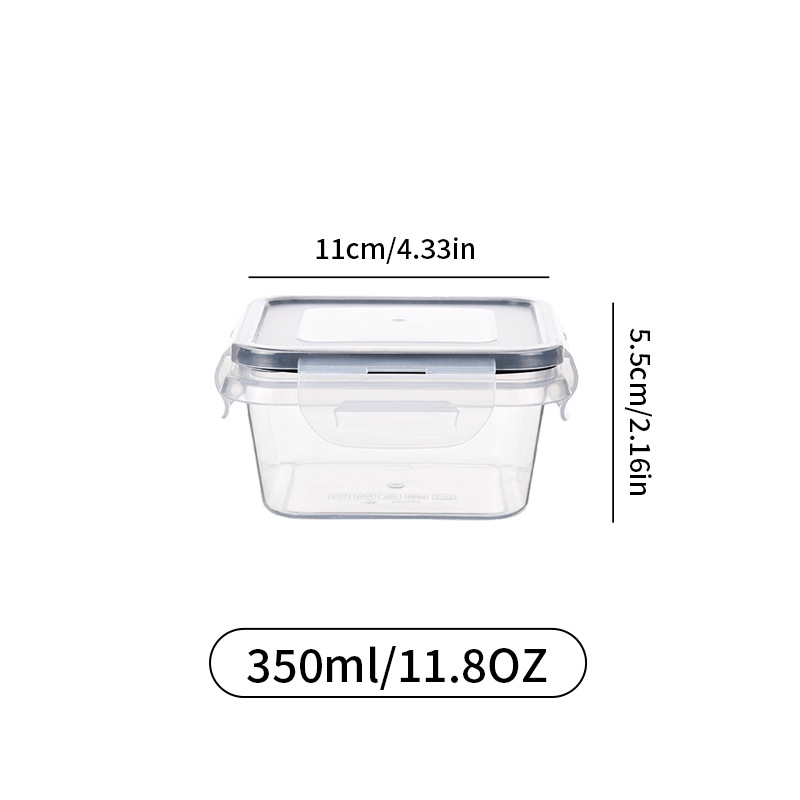 24er/12er Set Lebensmittel-Frischhalteboxen mit Deckel, mikrowellen- und gefriertauglich, Lagerbehälter, Brotdose für zur Arbeit - 13