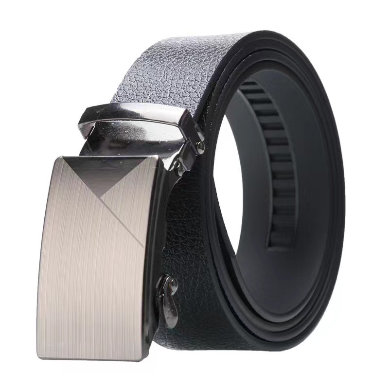 New men's automatic buckle belt aviation street booth belt running pants belt manufacturer wholesale in stock large quantity