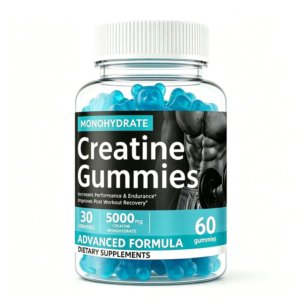 跨境定制肌酸软糖Creatine Gummies运动健身补充剂一水肌酸软糖