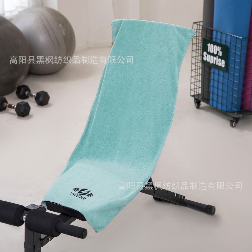 Fitness spor havlusu sınır ötesi etiketleme havlusu çok fonksiyonlu çabuk kuruyan spor salonu ekipmanları ter emici ped havlu ter havlusu - 10