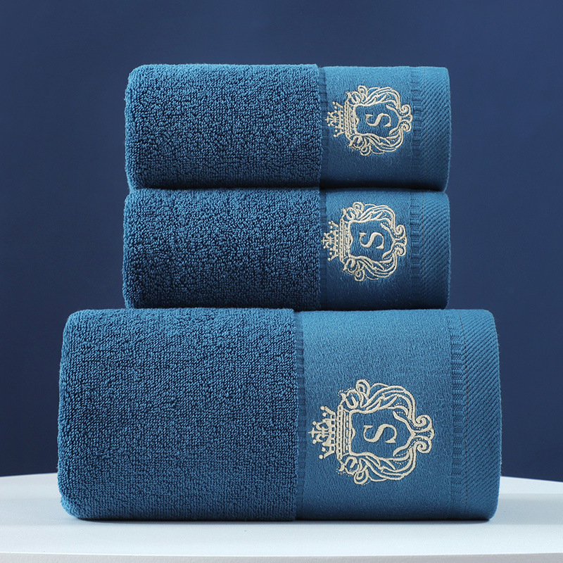 Cotton towel gift set, three-piece, bath towels - 1