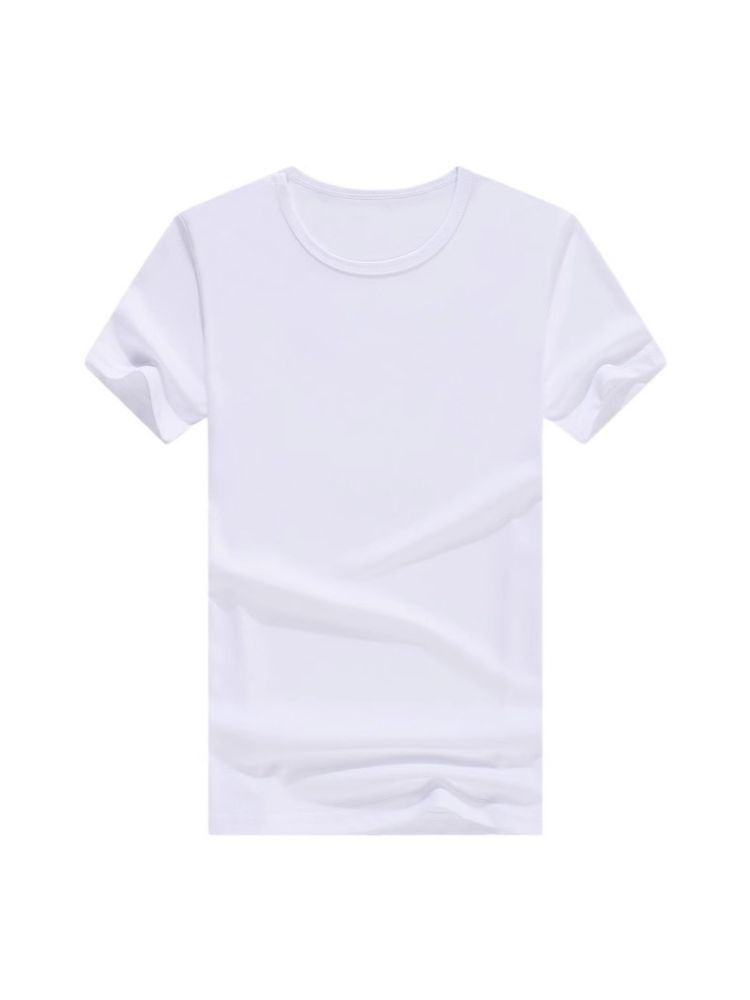 Schnelltrocknendes Kurzarm-Arbeits-T-Shirt, individuell bedruckt, Rundhals