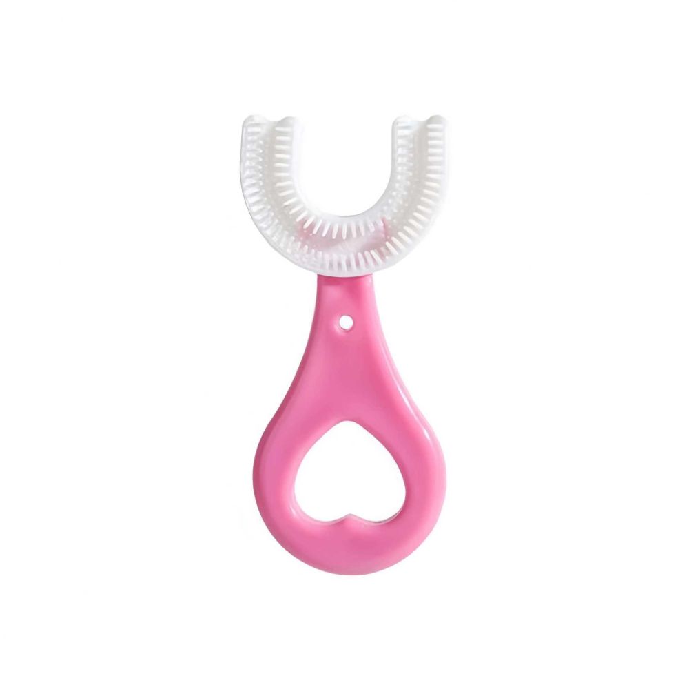 Children's U-shaped toothbrush baby mouth cleaning care toothbrush children's oral tooth cleaning scraper U-shaped toothbrush