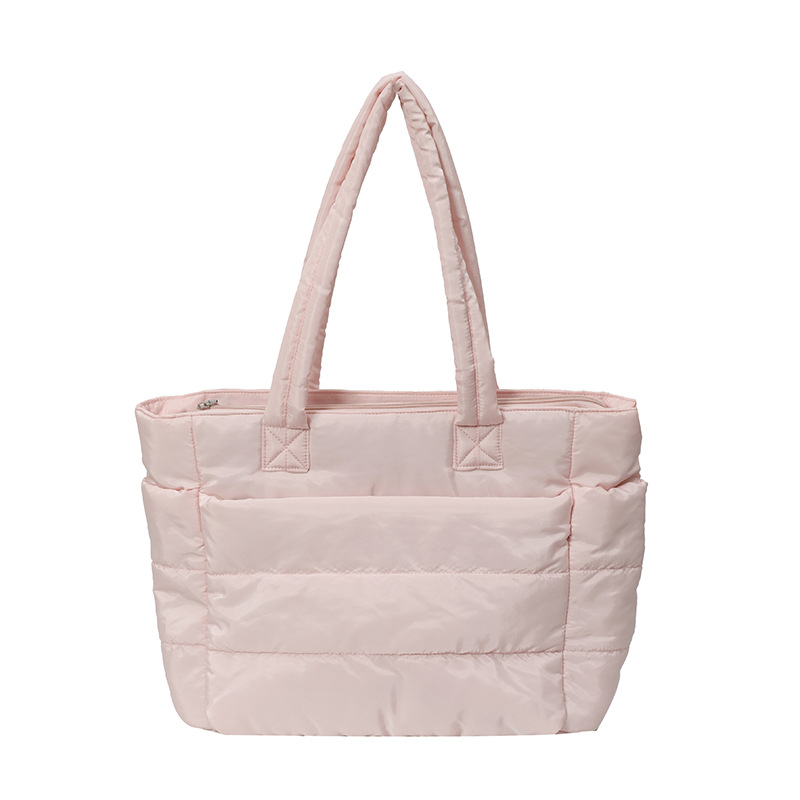 Grenzüberschreitende Damen-Baumwoll-Tragetasche, leichte Laptop-Tasche, Vorstadt-Großraumreisetasche, Schultasche, individualisiertes LOGO - 7