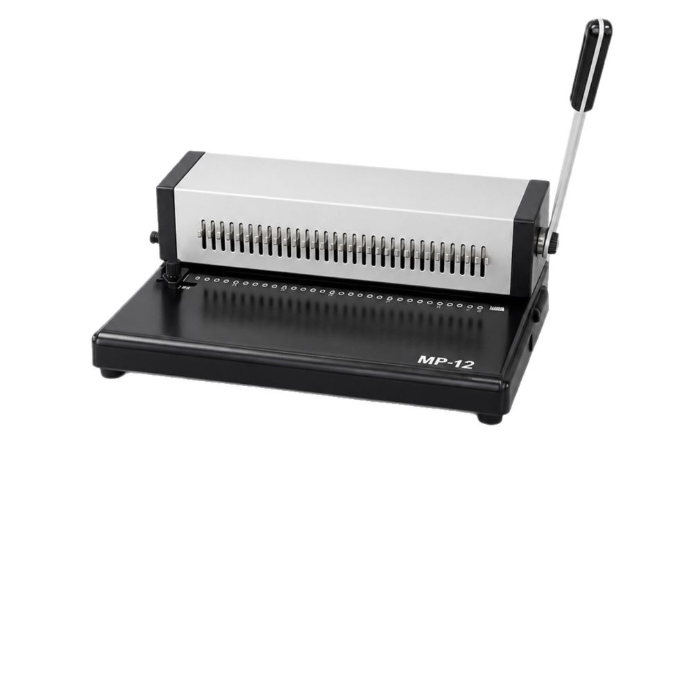 30-hole round punch binding machine 3018 manual binding machine, for A4 paper documents and tender documents.