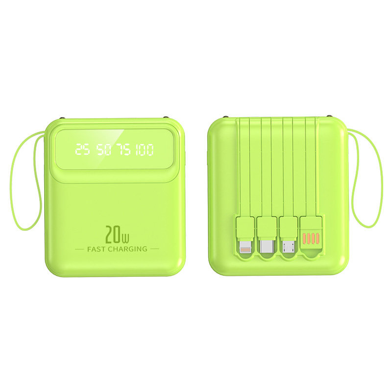 Çapraz Sınır Mini Şarj Cihazı 3C Sertifikalı Büyük Kapasite 20000mAh Taşınabilir Mobil Güç Kaynağı Özel LOGO - 6