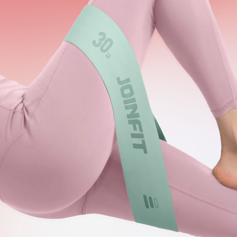 Silikon-Widerstandsbänder Yoga Trainingsbänder für Fitnesstraining zu Hause, Booty-Bands für Damen, Widerstandsbänder für Squats und Tanzbewegungen - 3