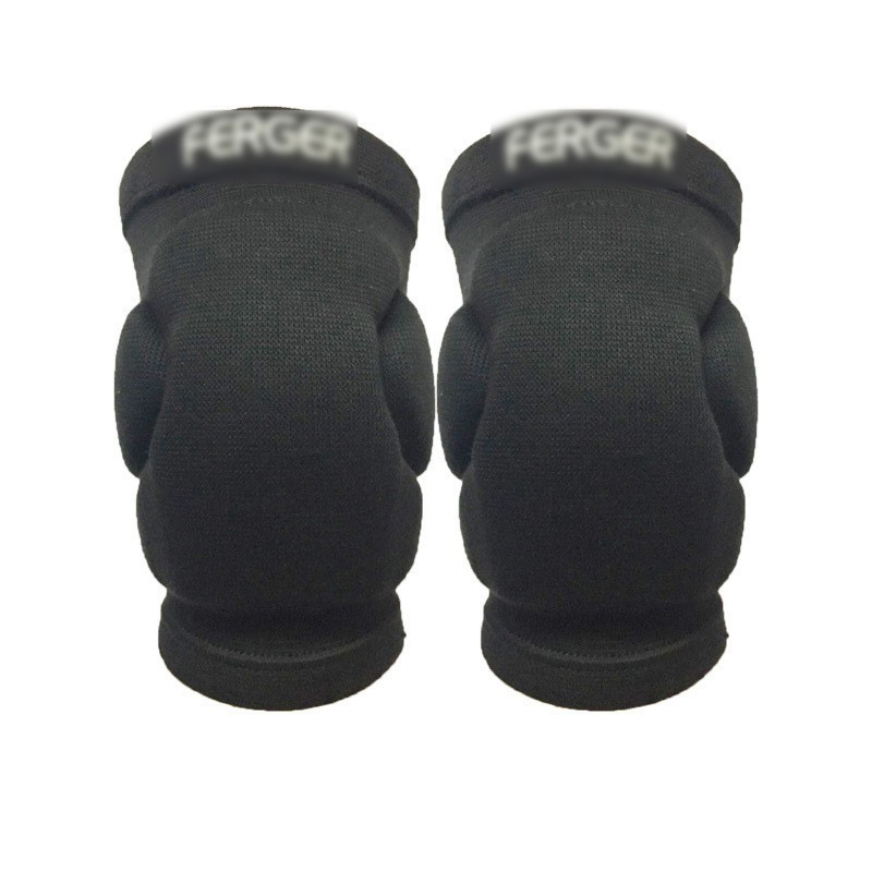Four-Season Thickened Knee and Elbow Pads, Soft Warm and Cold-Resistant, Anti-Fall and Anti-Collision for Roller Skating and Skiing, Kneeling Work and Sports
