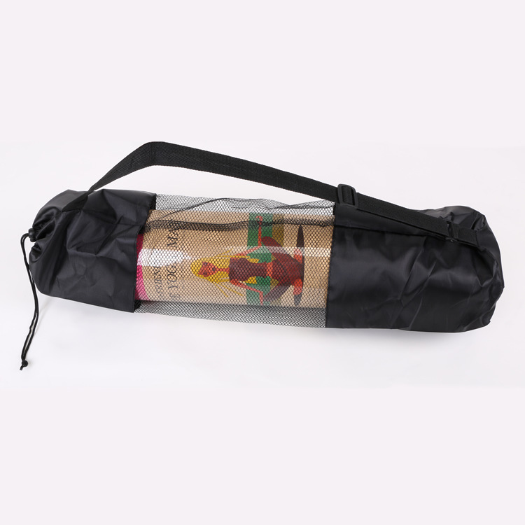 Factory-direct yoga mat mesh bag, yoga mat mesh extended and expanded yoga bag mesh bag mesh pocket backpack wholesale - 3