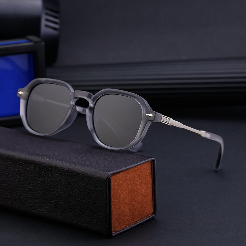 Neue europäische Mode polarisierte Sonnenbrillen vollständiger Rahmen Herren Outdoor-Sonnenbrillen Herren kleiner Rahmen Brille Sonnenbrillen - 3