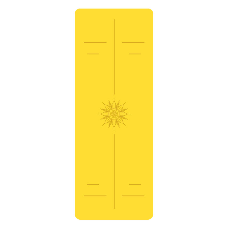 5 mm Non-Slip Rubber Yoga Mat, Luxury