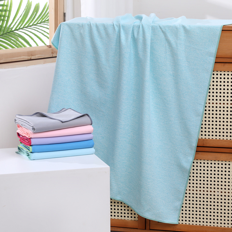 Hızlı Kuruyan Banyo Havlusu Yüzme Plaj Havlusu Taşınabilir Havlu Sahil Duş Outdoor Seyahat Pelerinli Hızlı Kuruyan Yüzme Banyo Havlusu - 7