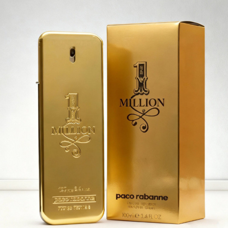 New cross-border perfume gold million men long-lasting perfume 100ml seductive woody leather fragrance