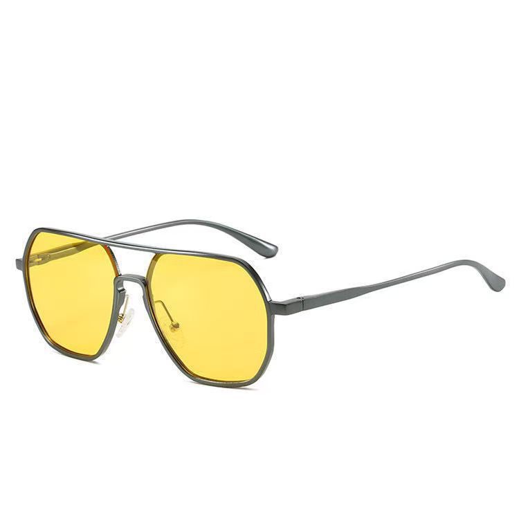 Neue Titan-Legierungs-Rahmen Photochrome polarisierte Sonnenbrillen UV-Schutz Fahrbrillen Unisex - 6