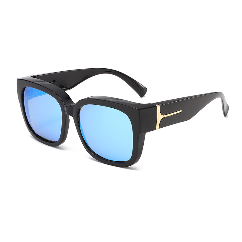 T-förmige neue europäische und amerikanische Cross-Border-Sonnenbrille, passend über Brillen, polarisierte Sonnenbrille, Herren- und Damenbrillen, Amazon - 10