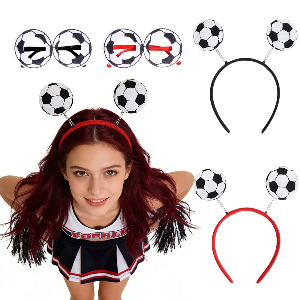 World Cup Football Glasses Headband Party Cheering Accessory