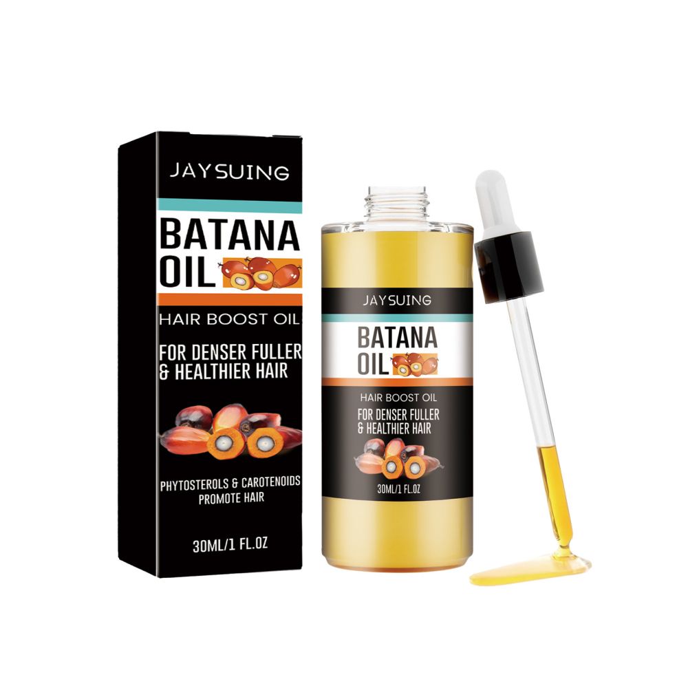 Jaysuing Batana Hair Thickening Essential Oil, Nourishing Scalp and Hair Care Oil