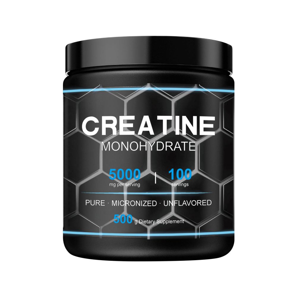 跨境出口 肌酸粉creatine power一水肌酸合物500g 健身必备 现货