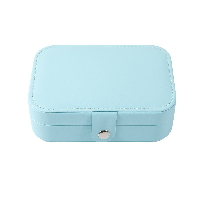 Necklace Ring Jewelry Storage Box Girl Style Portable Jewelry Box Small Earring Ring Jewelry Box - 6
