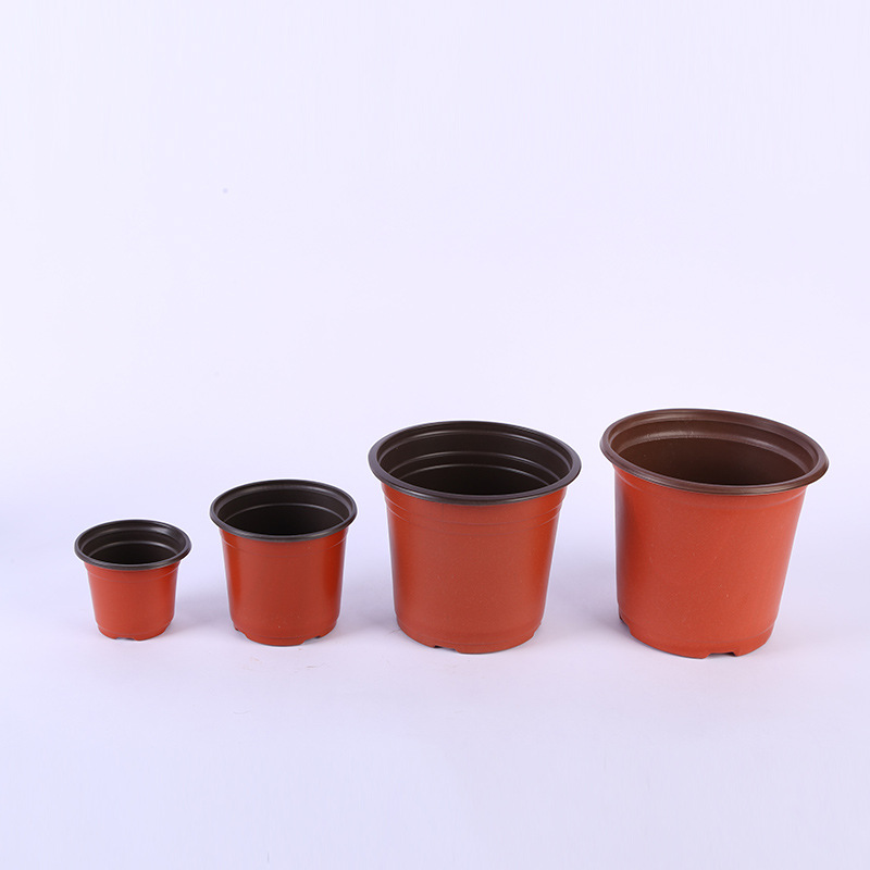 Zweifarbiger Sukkulenten-Blumentopf aus weichem PP-Kunststoff zur Anzucht