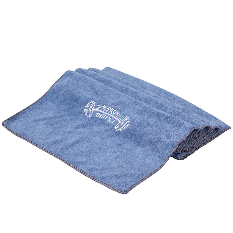 Gym Sports Sweat-Absorbent Quick-Dry Towel Microfiber Yoga Mat Towel Multifunctional Solid Color Sports Towel Custom Logo - 6