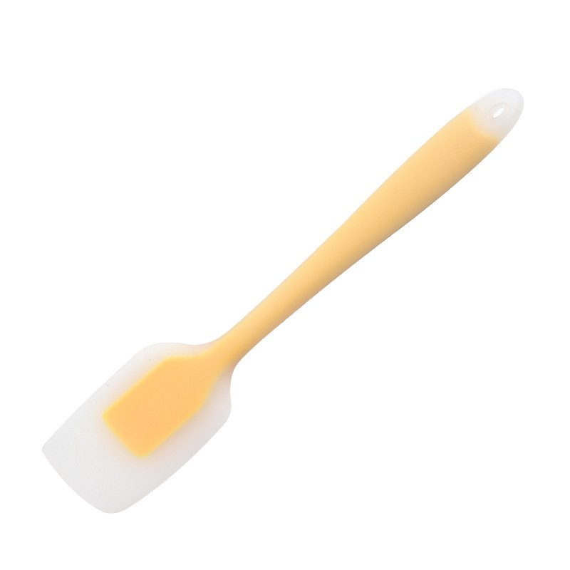 FDA Yarı Saydam Büyük Kazıyıcı Entegre Silikon Kazıyıcı Yüksek Sıcaklığa Dayanıklı Kek Spatula Mutfak Pişirme Aracı - 8