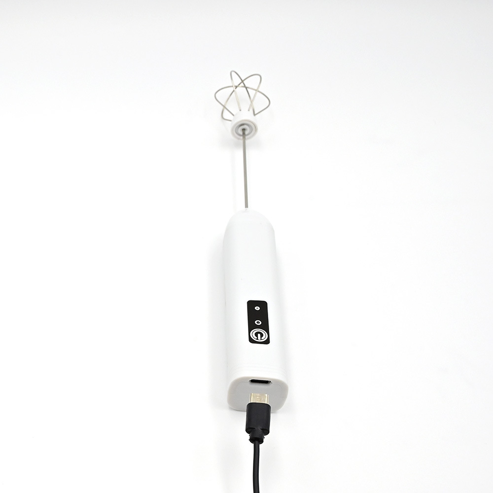 USB electric egg beater milk frother whisk electric small home coffee milk frother mixing and cooking - 12