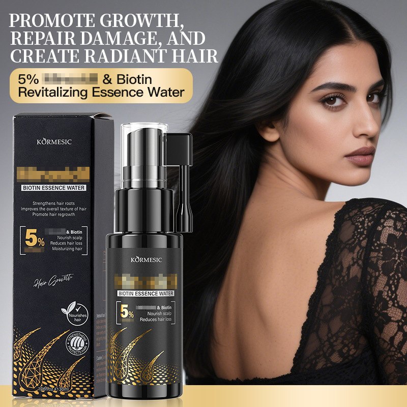 KORMESIC Biotin Güçlendirici Serum Su Saç Bakım Parlaklık Verici Sınır Ötesi Dış Ticaret Üretici Toptan Satış