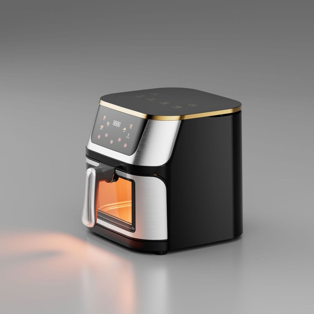 Cross-Border Air Fryer Luftfritteuse 12L Multifunktional Smart-Touchscreen-Backofen Großvolumen Haushalts-Elektrofritteuse - 8