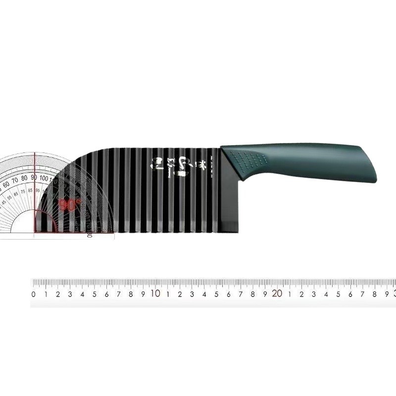 304 Wolfs-Zahnsäge Kartoffelmesser multifunktionales gewerbliches Wellenschliffmesser Haushaltswellenmesser Gemüseschneidewerkzeug Langya Kartoffelmesser - 6