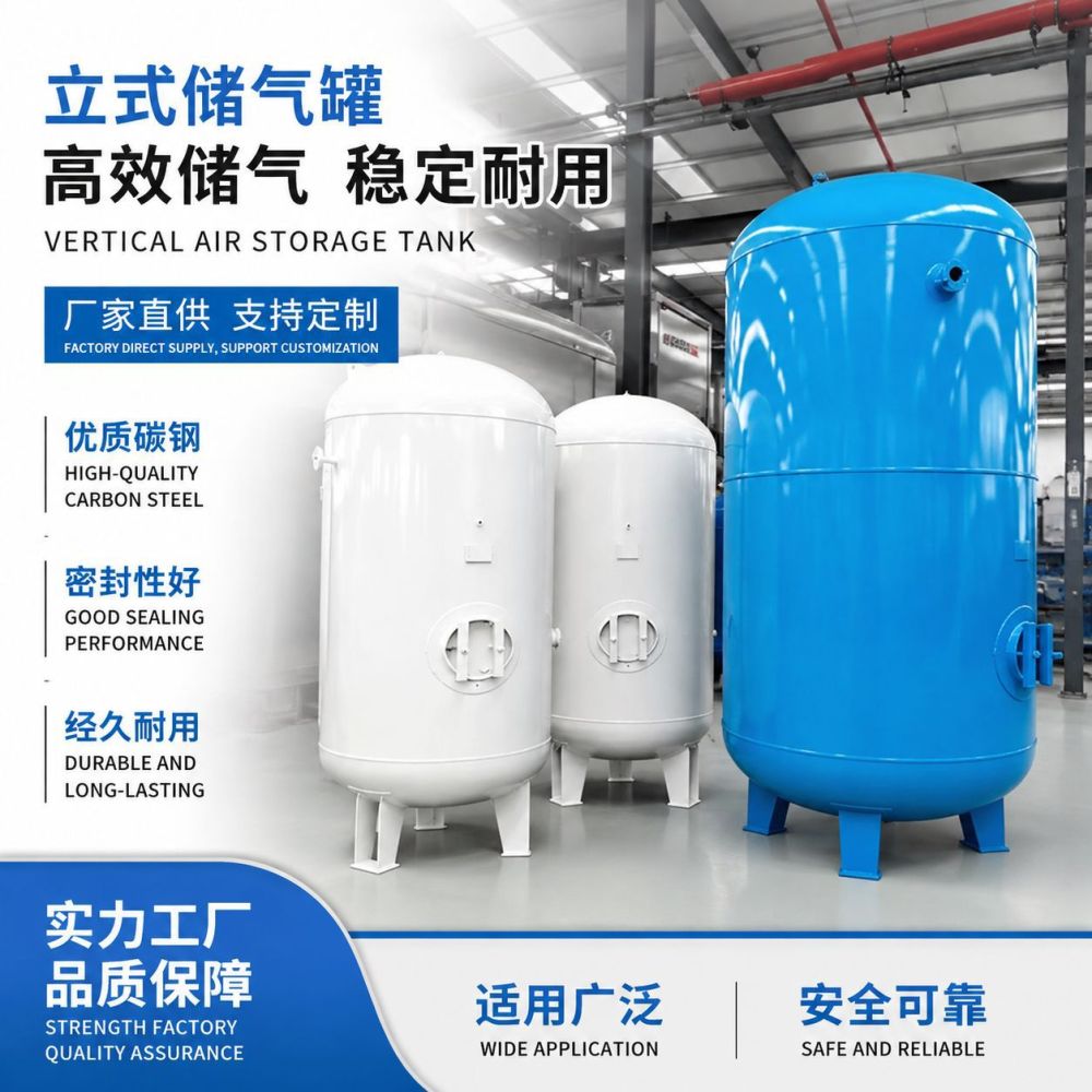 Qingdao Xintai 0.5-20 m³ Negative Pressure Storage Tank, Carbon Steel