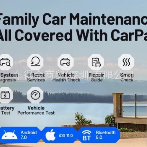 TOPDON Carpal OBD2 Araç Tarayıcı Tüm Sistem Teşhis Cihazı Yurt Dışı