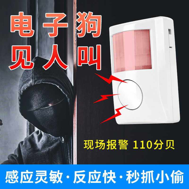 Anzhiyi Infrared Anti-Theft Alarm, Door and Window Motion Sensor