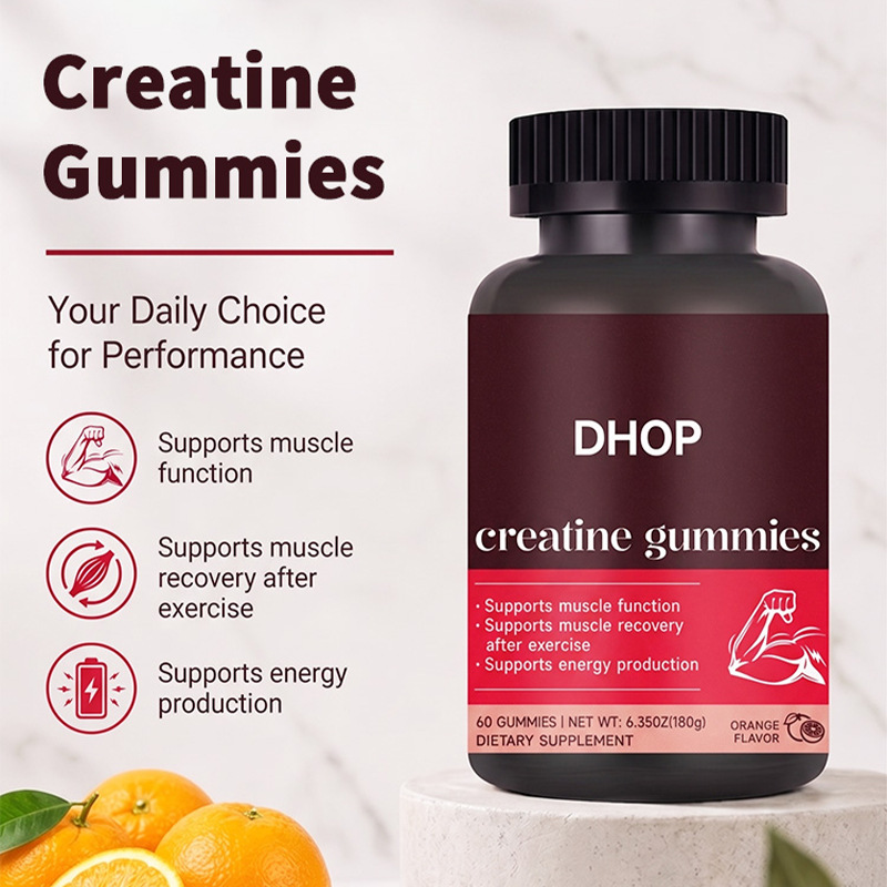Creatine Gummies, Fitness Supplement, Muscle Recovery