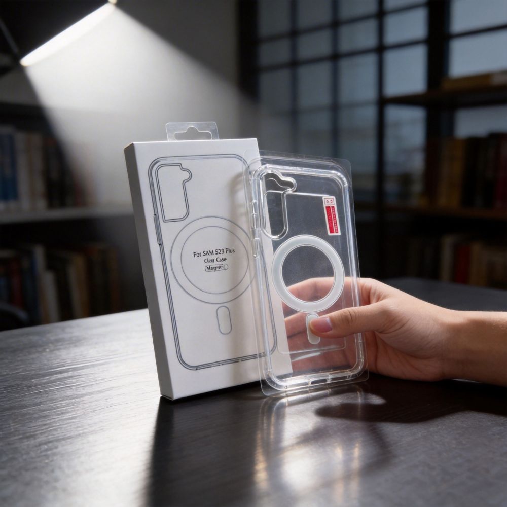 Magsafe Magnetische transparente Acryl 2-in-1 Handyhülle für Samsung S26 mit magnetischem Schutzgehäuse A26