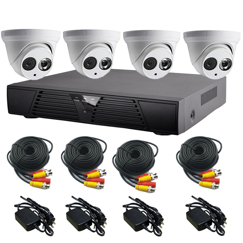 Haussicherheitsset 4CH CCTV-DVR-System