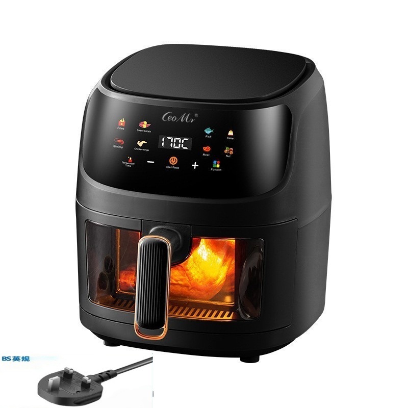 8L Air Fryer Multifunktion Intelligenter Touchscreen Großer Kapazität Airfryer Backofen Pommes Fritteuse Elektro-Fritteuse für grenzüberschreitenden Handel - 11