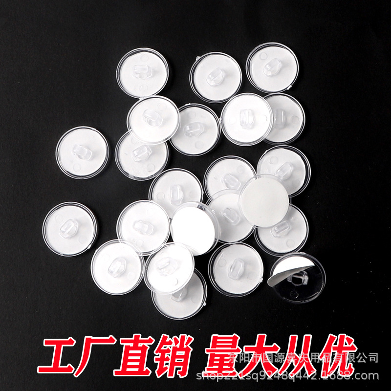Transparent Round Adhesive Hook, Strong Traceless Ceiling Use