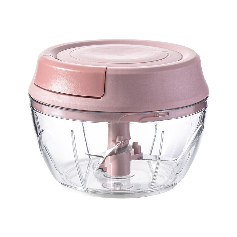 Manuelle Knoblauchpresse Knoblauch-Zerkleinerer Küchen-Mini-Knoblauchbrecher Knoblauch-Hackmaschine Knoblauch-Maschine zum Hacken kleine Küchenmaschine - 9