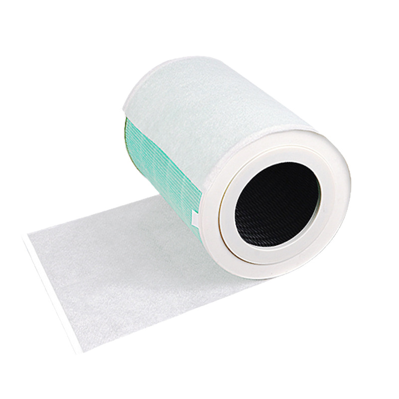 Air purifier filter element filter cotton, filters dust, powder and hair, extends the life of the filter element, PM2.5 needle-punched cotton