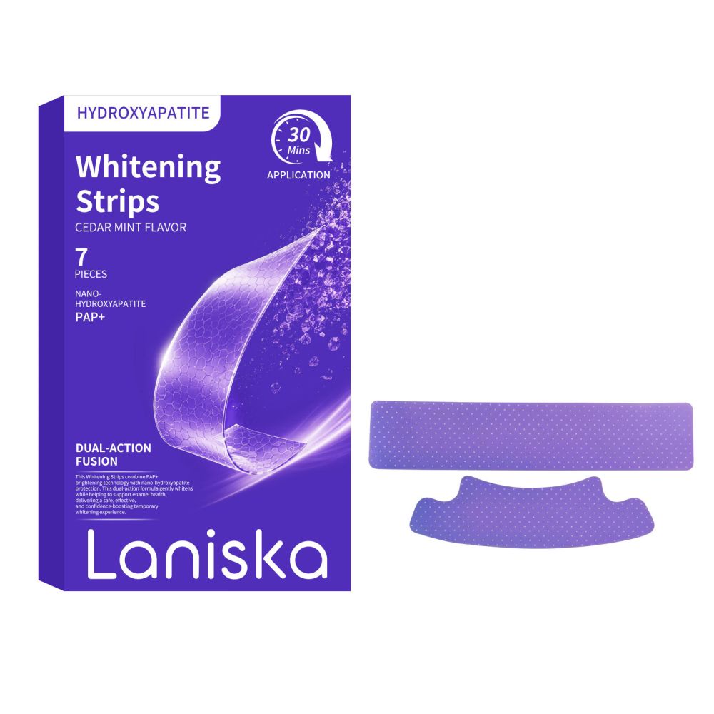 LANISKA 紫色护理牙贴 口腔清洁贴家用日常便捷护理牙齿贴片