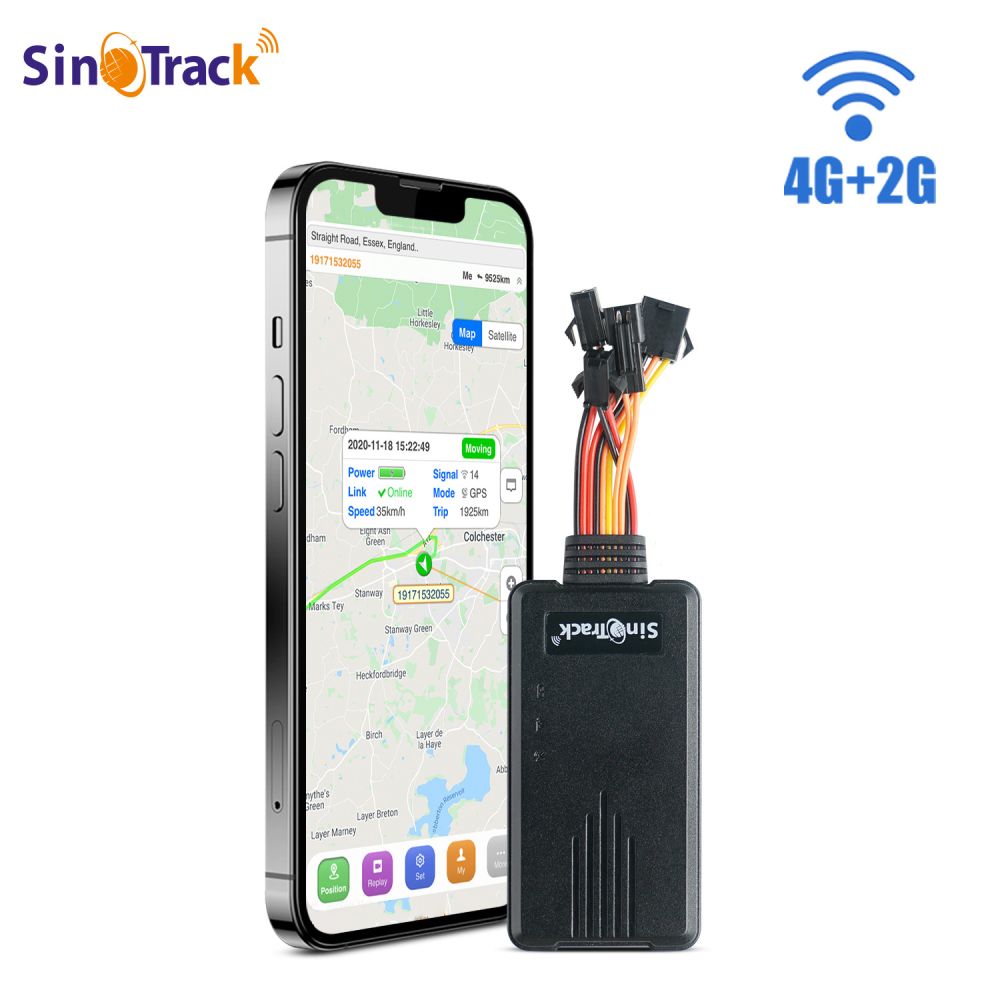 GPS araç izleme cihazı ST-906L, 4G+2G, motosiklet ve elektrikli araçlar