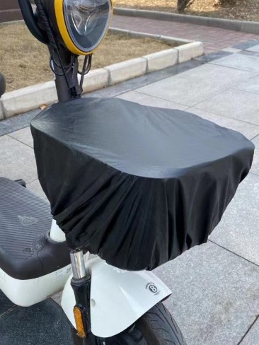 Universal Rain Cover for Electric Vehicle Basket - 1