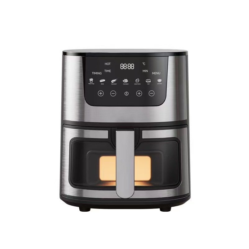 Cross-border Exclusive airfryer 12L Visible Air Fryer Large Capacity Stainless Steel Multifunctional US Specification 110V - 11