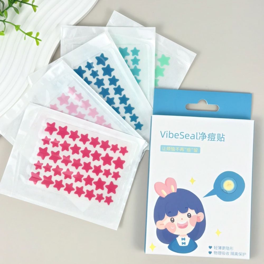 Star Acne Patches Hydrocolloid, Waterproof, Concealing