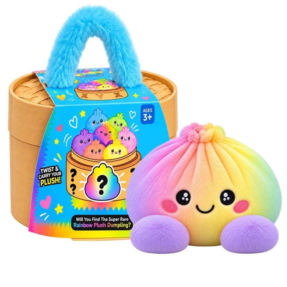 Plüsch-Dumpling Stressball mit Dampfgarer - 1
