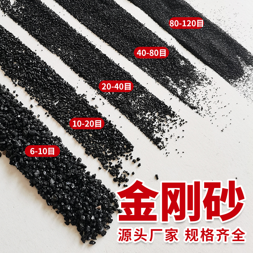 Black Corundum Sandpaper for Sandblasting and Rust Removal