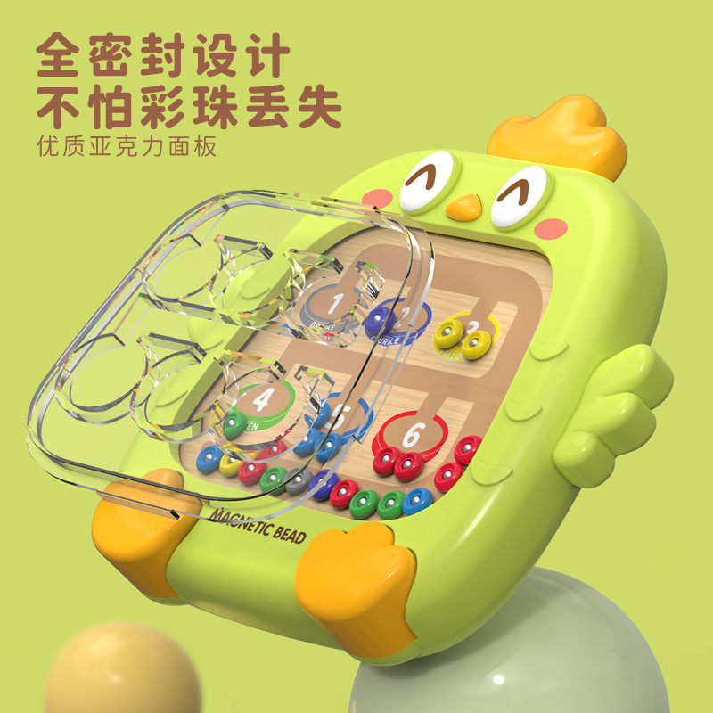 Chick Magnetic Drawing Board with Stylus, Kids Logic Training Toy - 1
