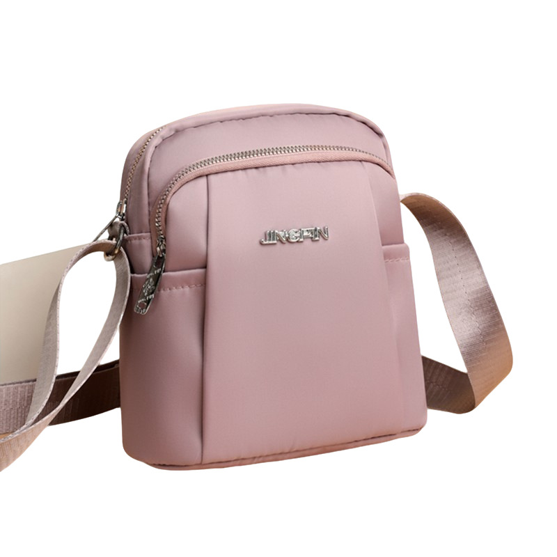 Modische vielseitige kleine Tasche Damenumhängetasche neues Nylon-Segeltuch-Täschchen Damen Geldbörse Handytasche Mini-Schultasche - 6