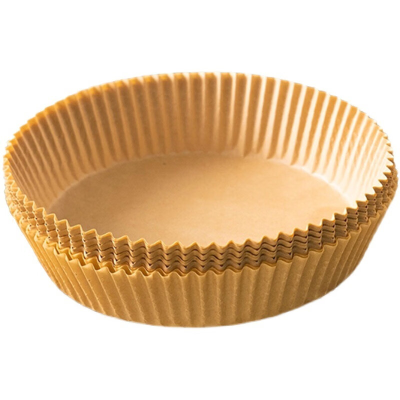Silikon-Backpapier für den Hausgebrauch, runde Papierplatte, Luftfritteuse-Spezialzubehör, antihaftbeschichtetes Silikon-Backpapier, Grillzubehör, Großhandel - 5